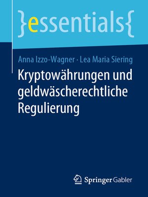 cover image of Kryptowährungen und geldwäscherechtliche Regulierung